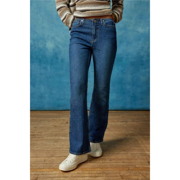 BDG Denim - BDG Urban Outfitters No Waistband Low Rise Straight Leg Jeans Blue Size 25
